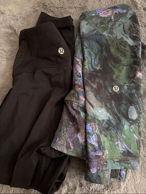 Bundle of 2 lululemon athletica High-Rise Leggings Size 4